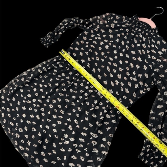 Madewell Mistlight Mock neck Dress In Seattle Floral Size S - Picture 12 of 13